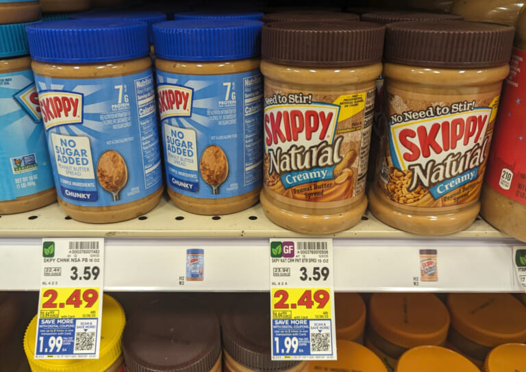 Skippy Peanut Butter As Low As $1.99 At Kroger