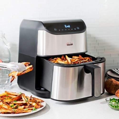 Today Only! Bella Pro Series 6-Quart Digital Air Fryer (Stainless Steel) $35 Shipped Free (Reg. $100)