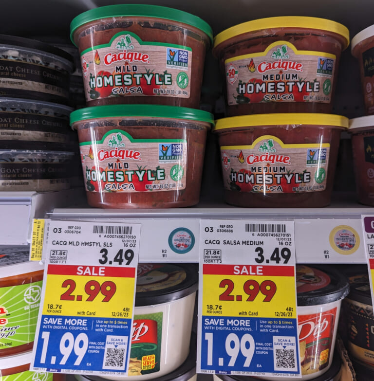 Cacique Homestyle Salsa Just $1.99 At Kroger