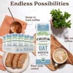 Califia Farms Organic Oat Barista Blend Milk, 6-Pack $20.96 After Coupon (Reg. $29.94) – $3.49 Each