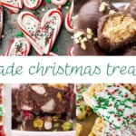 Make some Christmas treats to gift to family and friends this season! Here is a roundup of some festive chocolates, pretzels, and lots more.