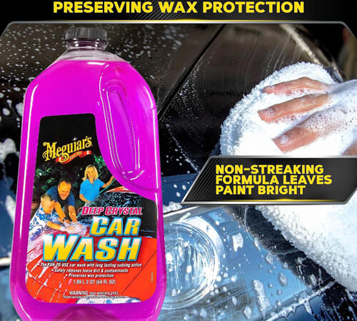 Meguiar’s Deep Crystal Car Wash as low as $3.98 Shipped Free (Reg. $25) – 2.9K+ FAB Ratings!