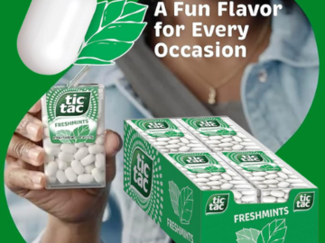 Tic Tac 12-Count Fresh Breath Mints, Freshmint as low as $7.74 Shipped Free (Reg. $11.48) – 64¢ each