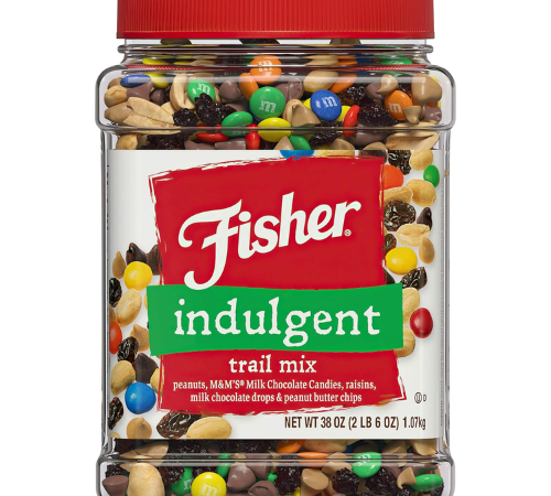 Fisher Snack Indulgent Trail Mix, 38 Oz as low as $9.09 After Coupon (Reg. $34) + Free Shipping