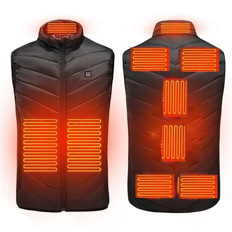 Men's or Women's Electric USB Heated Vest for $14 + $10 s&h