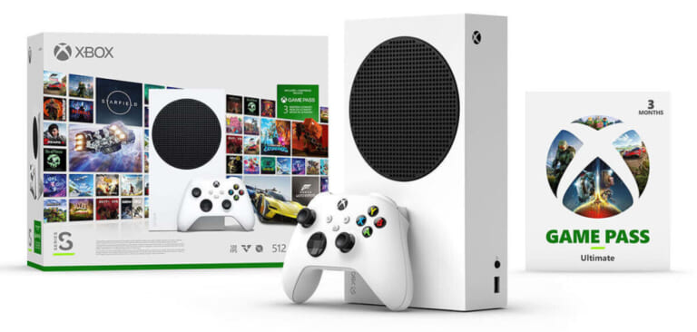 Microsoft Xbox Series S 512GB Console Starter Bundle for $240 + free shipping