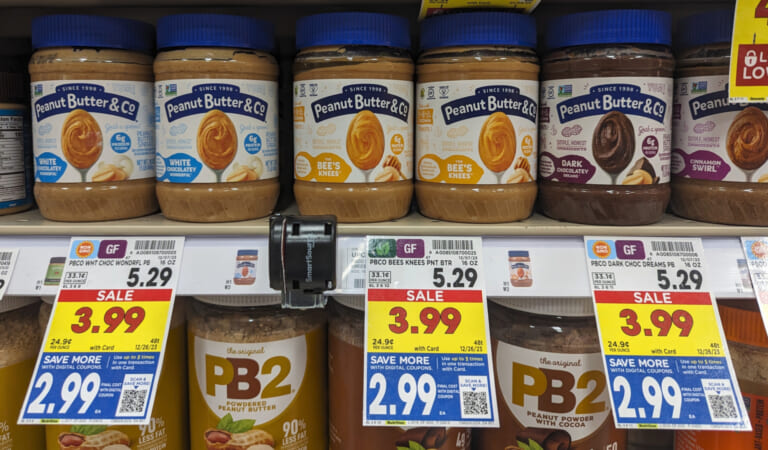 Peanut Butter & Co Peanut Butter Just $2.99 At Kroger