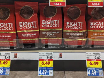 Eight O’Clock Coffee Just $4.49 At Kroger (Regular Price $9.49!)