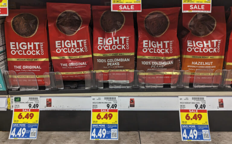 Eight O’Clock Coffee Just $4.49 At Kroger (Regular Price $9.49!)