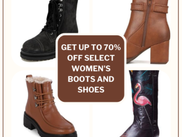 Get Up to 70% off Select Women’s Boots and Shoes from $39.80 Shipped Free (Reg.  $84.41)