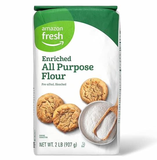 Amazon Fresh All Purpose Flour, 2-lb bag for just $1.29 shipped!