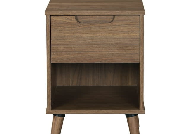 Mainstays 1-Drawer Nightstand for $39 + free shipping