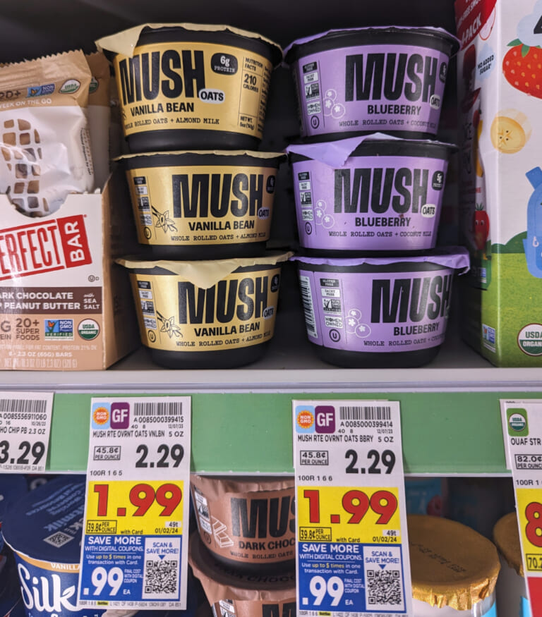 Mush Overnight Oats As Low As FREE At Kroger