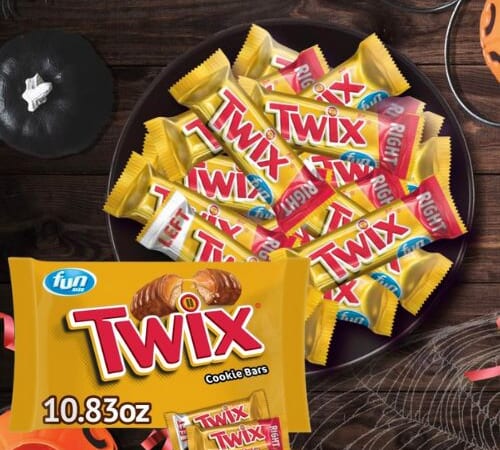 TWIX Fun Size Caramel Cookie Chocolate Candy Bag as low as $2.63/Bag when you buy 4 (Reg. $4.48) + Free Shipping