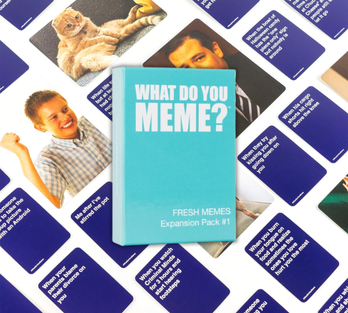 WHAT DO YOU MEME? Fresh Memes #1 Expansion Pack $5.99 (Reg. $12)