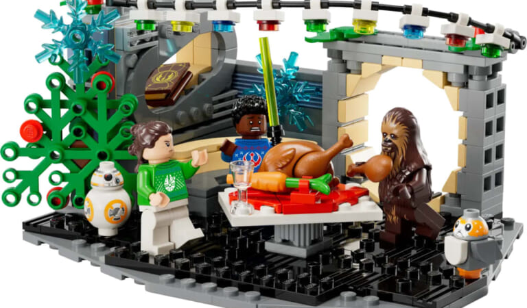 LEGO Millennium Falcon Holiday Diorama for $21 + free shipping w/ $35