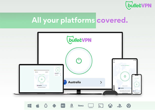 BulletVPN Lifetime Subscription for $29