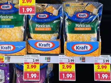 Kraft Shredded Cheese As Low As $1.89 At Kroger