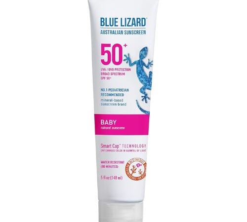 Blue Lizard BABY Mineral SPF 50+ Sunscreen with Zinc Oxide as low as $6.58 Shipped Free (Reg. $14.98) – Water Resistant, Fragrance-Free