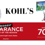 Kohl’s Biggest Clearance Sale | 70% Off!