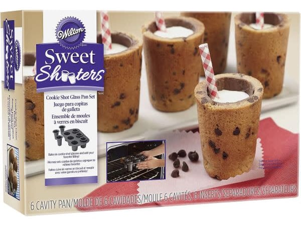 Wilton Cookie Shot Glass Baking Sheet for $9 + free shipping