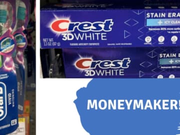 Moneymaker Oral-B Toothbrush & Crest Toothpaste at Walgreens!