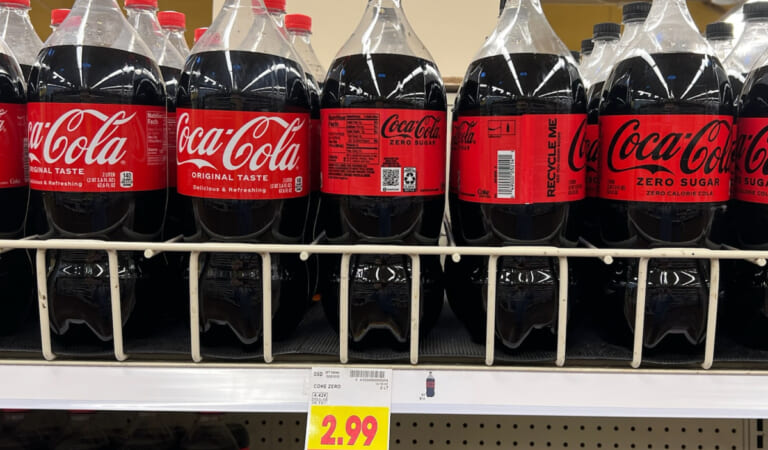 Coca-Cola, Pepsi, or Canada Dry 2-Liters Just $1.49 At Kroger