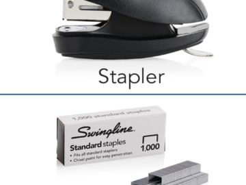Swingline Mini Stapler with 1,000 Staples only $2.48!
