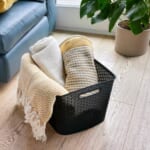 Y-Weave XL Curved Decorative Storage Basket