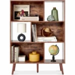 Mid-Century 3-Tier Modern Wooden Bookcase for just $89.99 shipped!