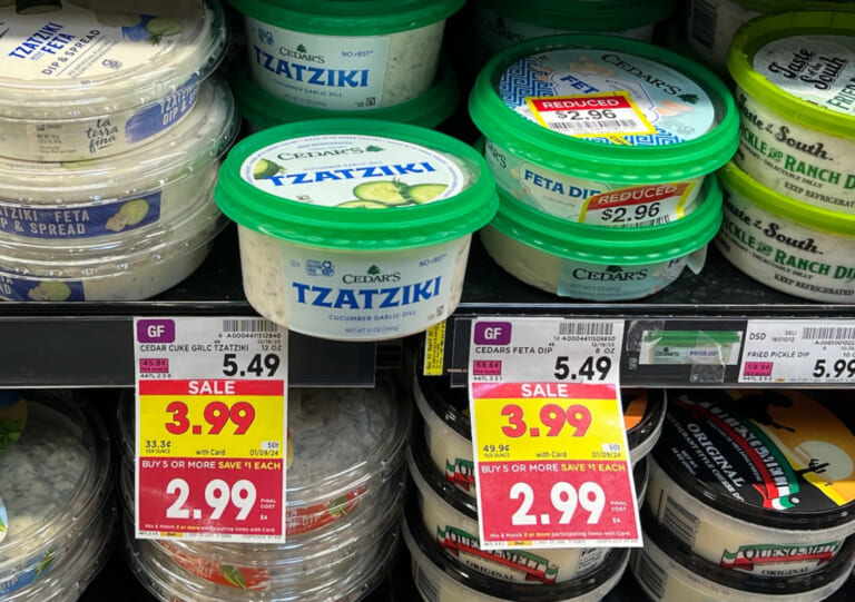 Cedar’s Dip Is As Low As $2.49 At Kroger (Regular Price $5.49)