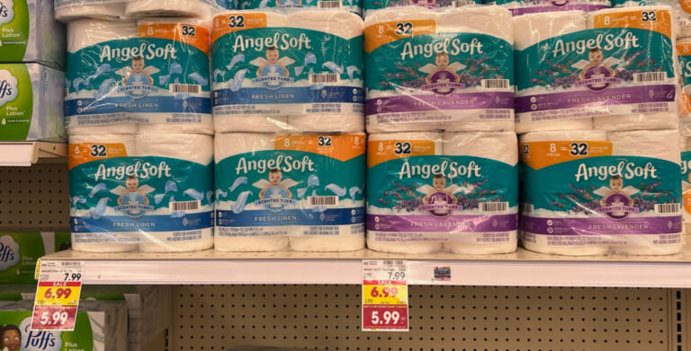 Angel Soft Bath Tissue As Low As $4.49 At Kroger