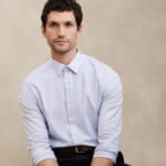 Banana Republic Factory Men's Slim Untucked Dress Shirt for $20 in cart + free shipping w/ $50