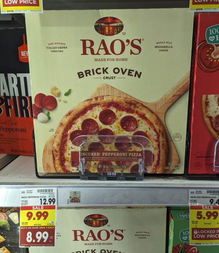 Grab Rao’s Brick Oven Pizza For As Low As $7.49 At Kroger (Regular Price $12.99)