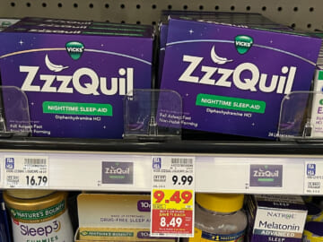 Get Vicks ZzzQuil For As Low As $6.99 At Kroger (Regular Price $9.99)