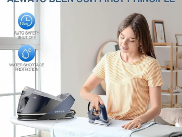 Transform your ironing experience at home with Pro Steam Station with Ceramic Soleplate for just $149.99 After Code + Coupon (Reg.$199.99) + Free Shipping