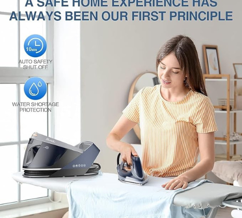 Transform your ironing experience at home with Pro Steam Station with Ceramic Soleplate for just $149.99 After Code + Coupon (Reg.$199.99) + Free Shipping