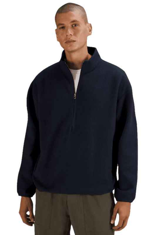 lululemon Men's Oversized Half-Zip Fleece for $79 + free shipping