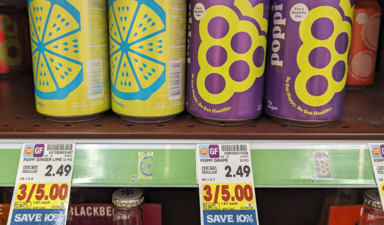 Poppi Prebiotic Soda Just $1.17 At Kroger