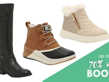 DSW | 70% Off Boots For the Family + Free Shipping