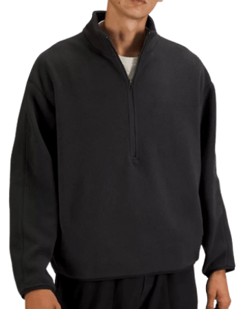 lululemon Men's Oversized Half-Zip Fleece for $64 + free shipping