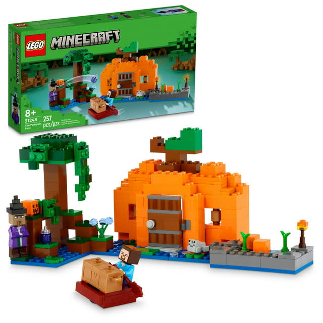 LEGO Minecraft The Pumpkin Farm for $26 + free shipping w/ $35