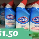 Get Clorox Toilet Bowl Cleaner for $1.50 at Publix