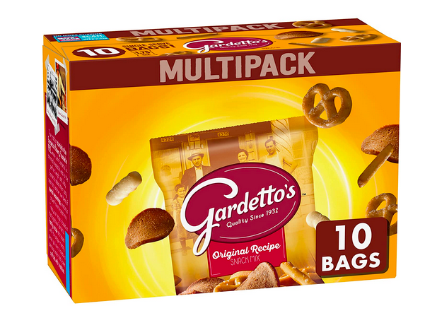 Gardetto’s Stock-Up Deal: Snack Party Mix, 10 count only $4.74 shipped!