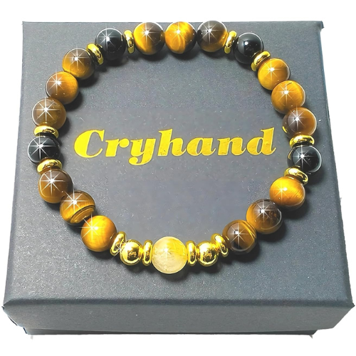 Embrace the power of natural stones with Cryhand 8mm Natural Stone Handmade Bracelets With Gift Box for just $7.99 After Code (Reg. $15.98) – For Men and Women!