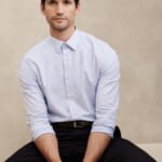 Banana Republic Factory Men's Slim Untucked Dress Shirt for $14 in cart + free shipping w/ $50