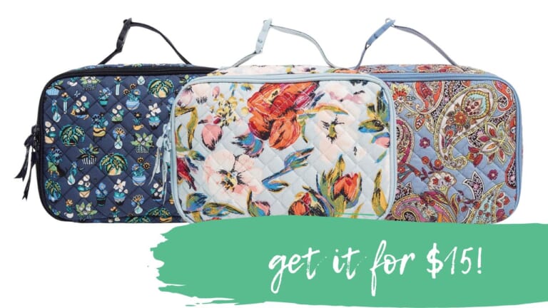 Amazon | Vera Bradley Lunch Box $15 (reg. $35)