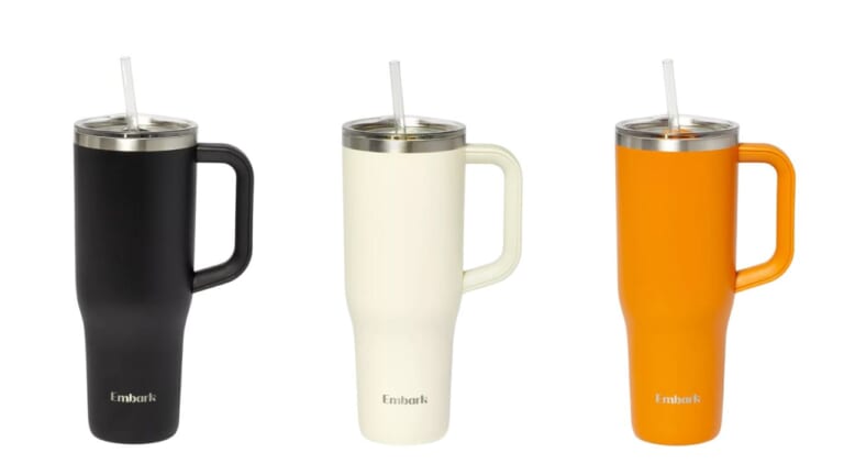 Target 40-Ounce Embark Tumbler With Straw $14.99