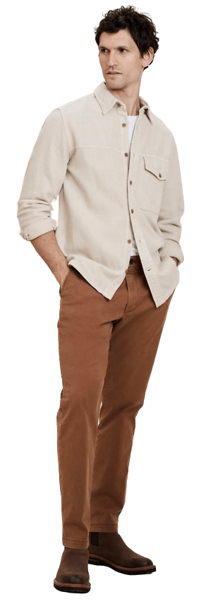 Banana Republic Factory Men's Athletic-Fit Lived-In Chinos for $12 + free shipping w/ $50