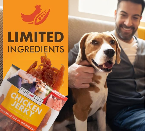 Pur Luv Chicken Jerky Rawhide-Free Dog Treats, 16 oz as low as $5.39 After Coupon (Reg. $12) + Free Shipping